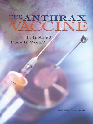 cover image of The Anthrax Vaccine